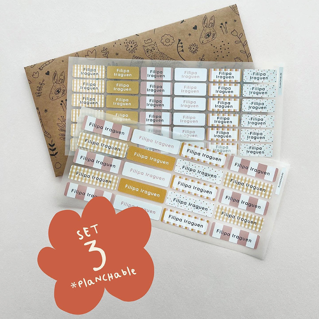Set 3 / Planchable