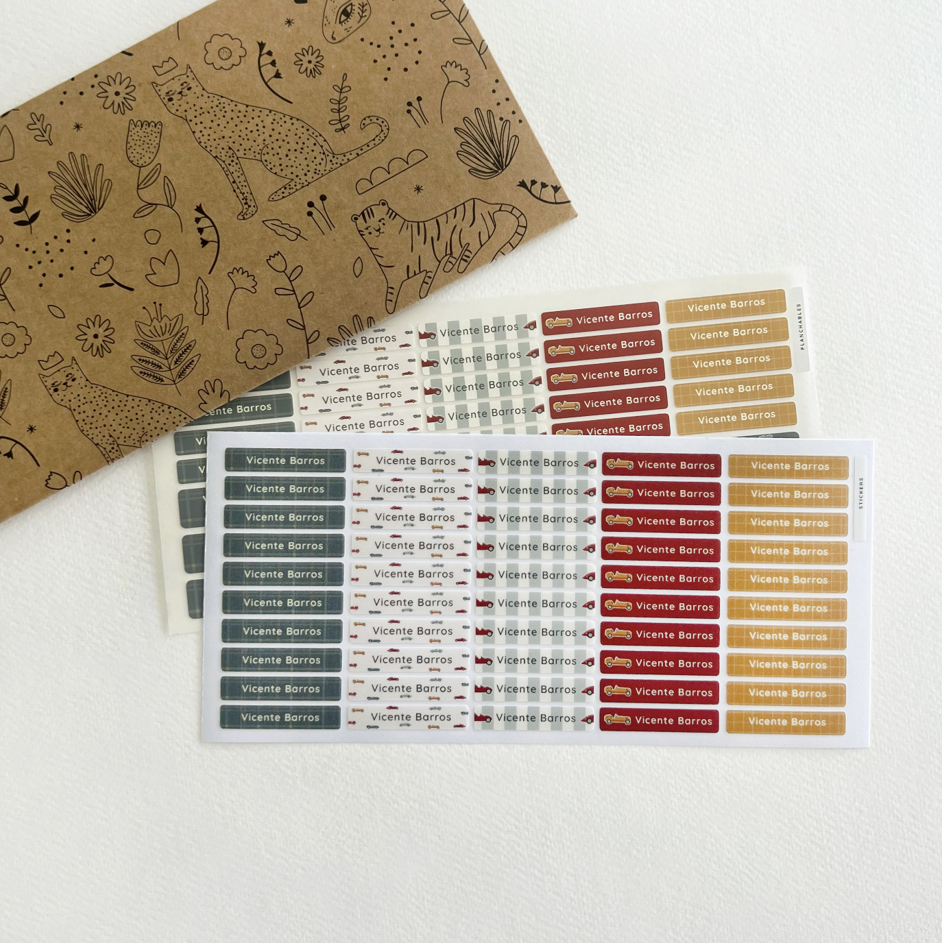 Set 4 / Adhesivas + Planchables