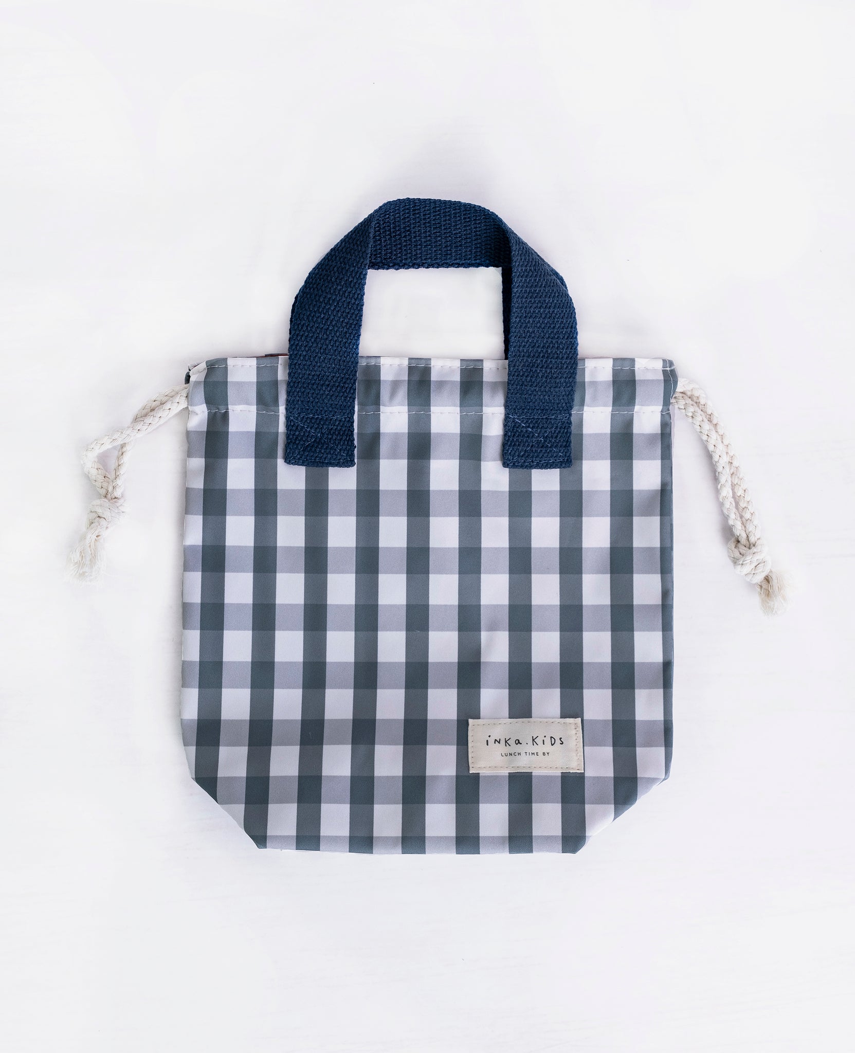 Snack Bag Vichy Blue