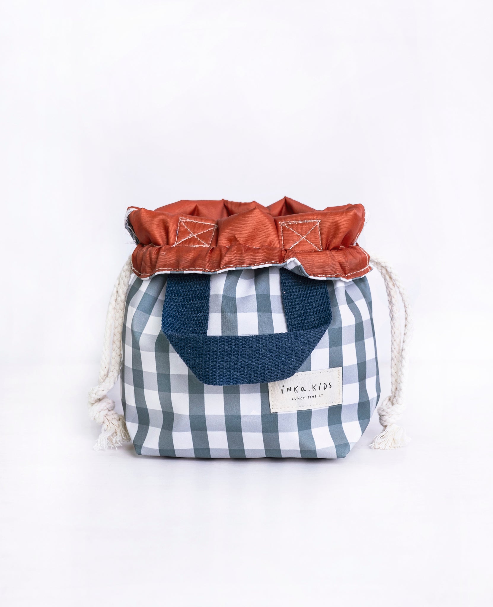 Snack Bag Vichy Blue