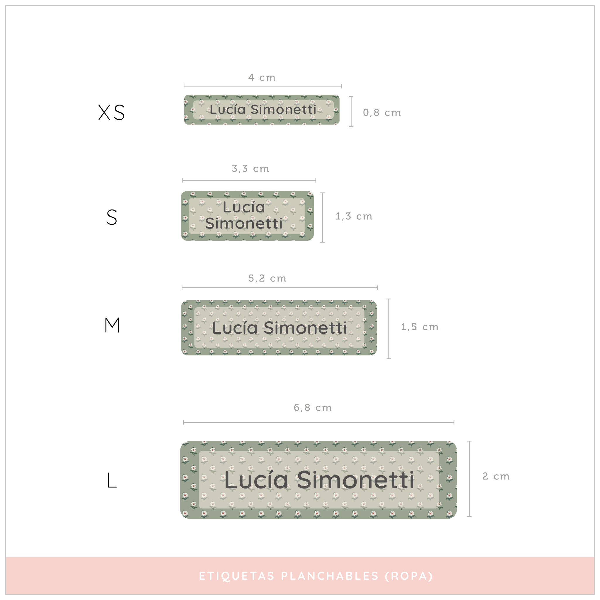 Colección Botanic Planchable