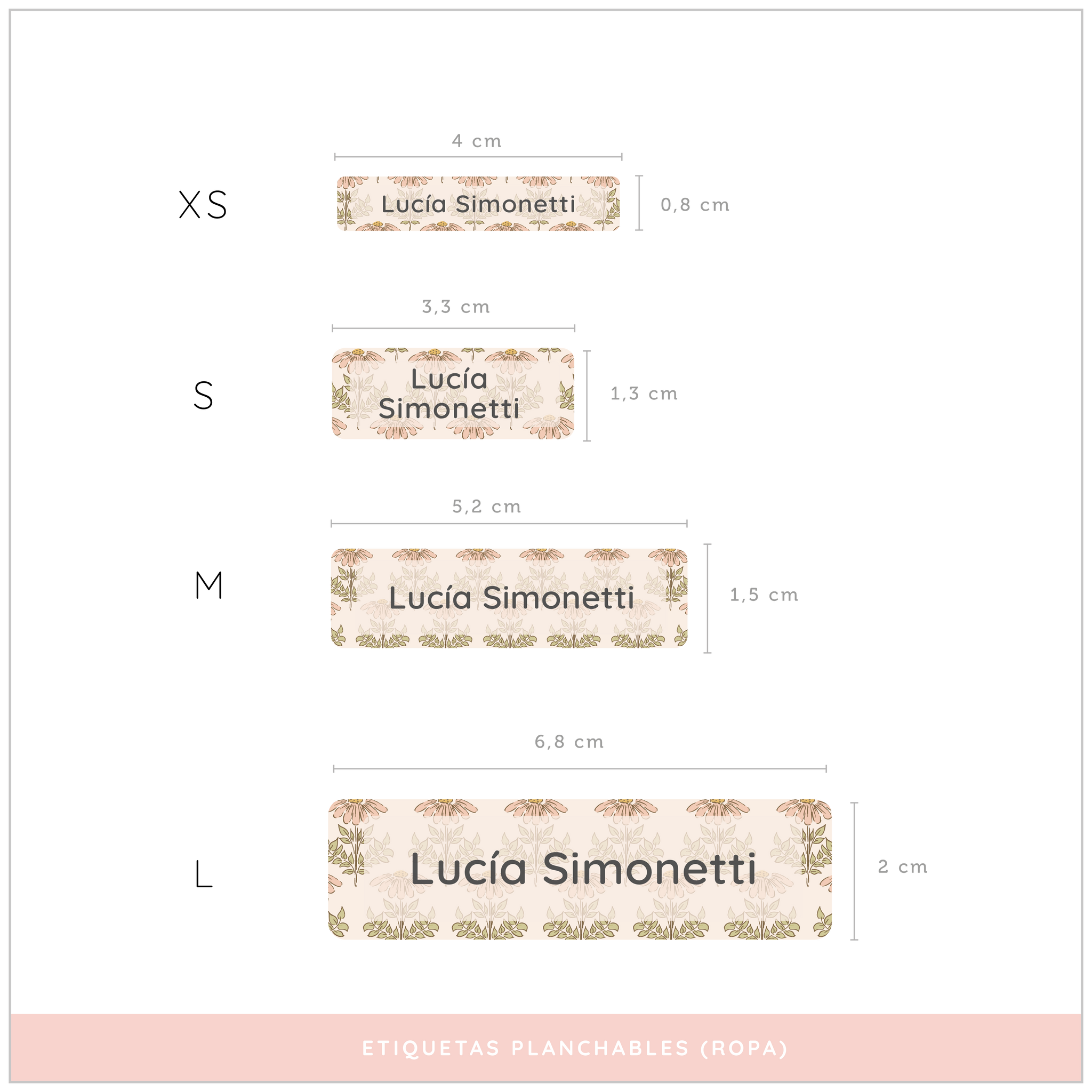 Colección Botanic Planchable