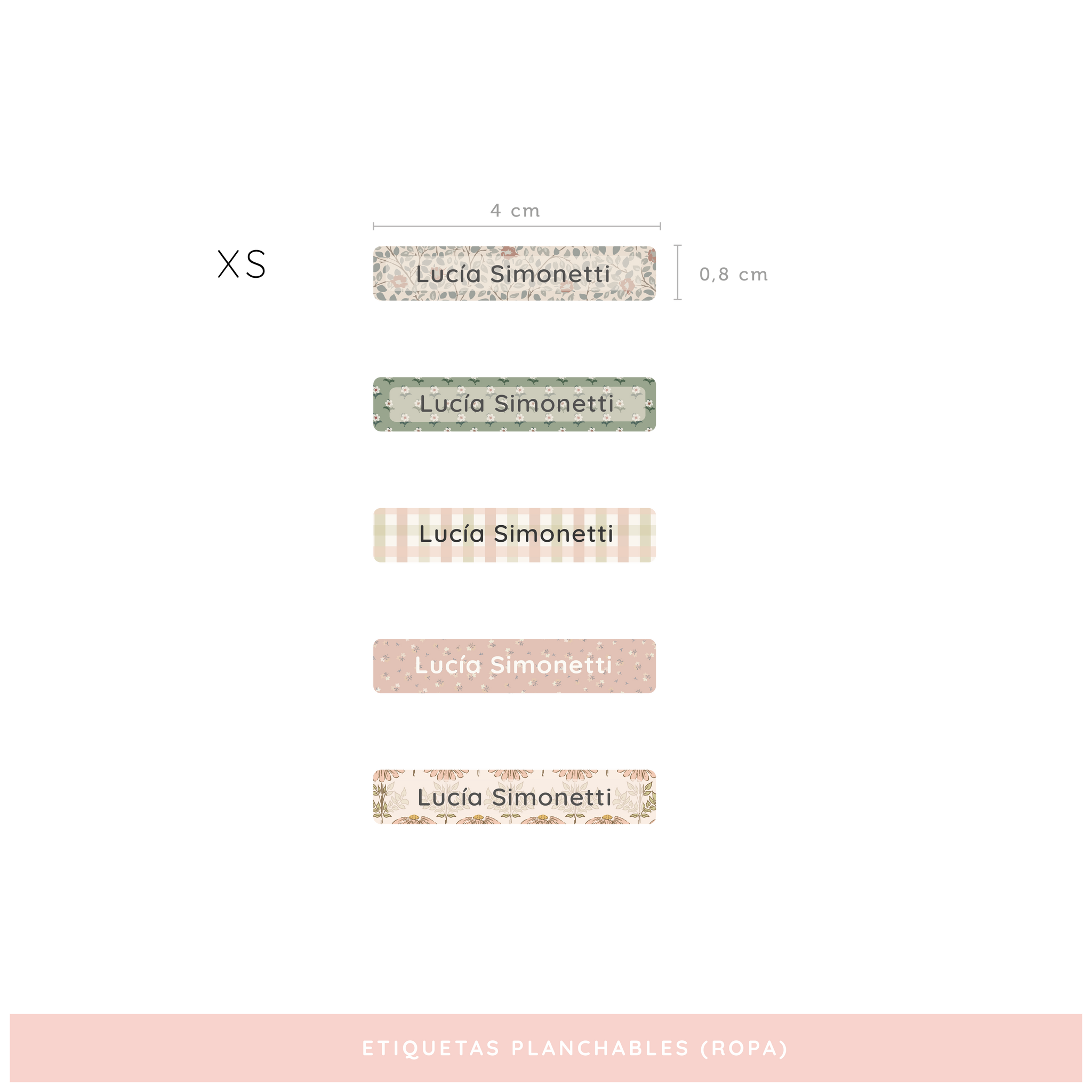 Colección Botanic Planchable