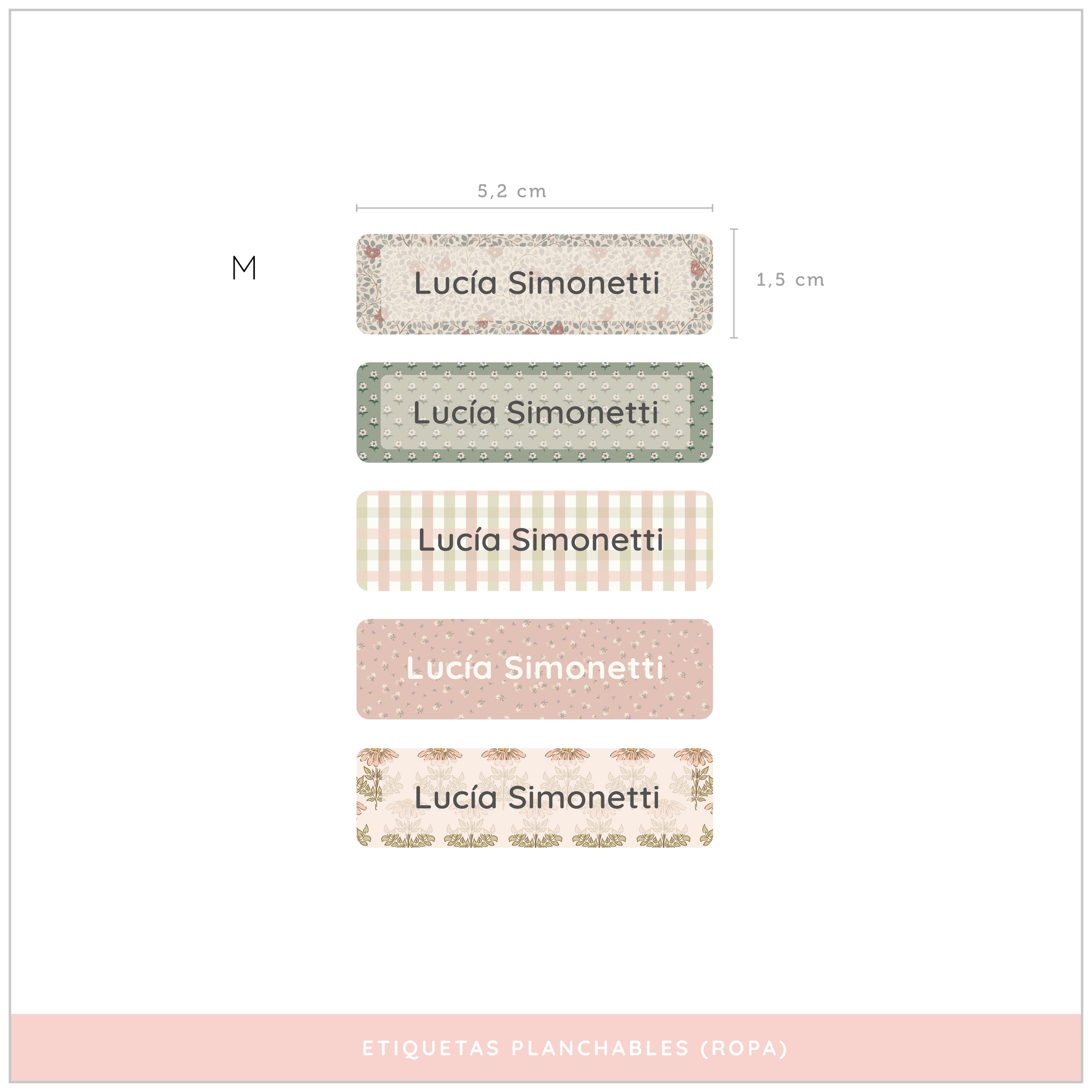 Colección Botanic Planchable