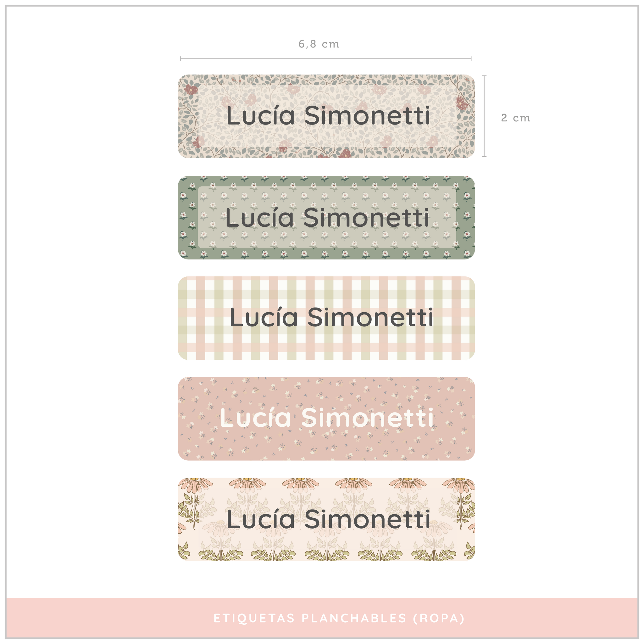 Colección Botanic Planchable