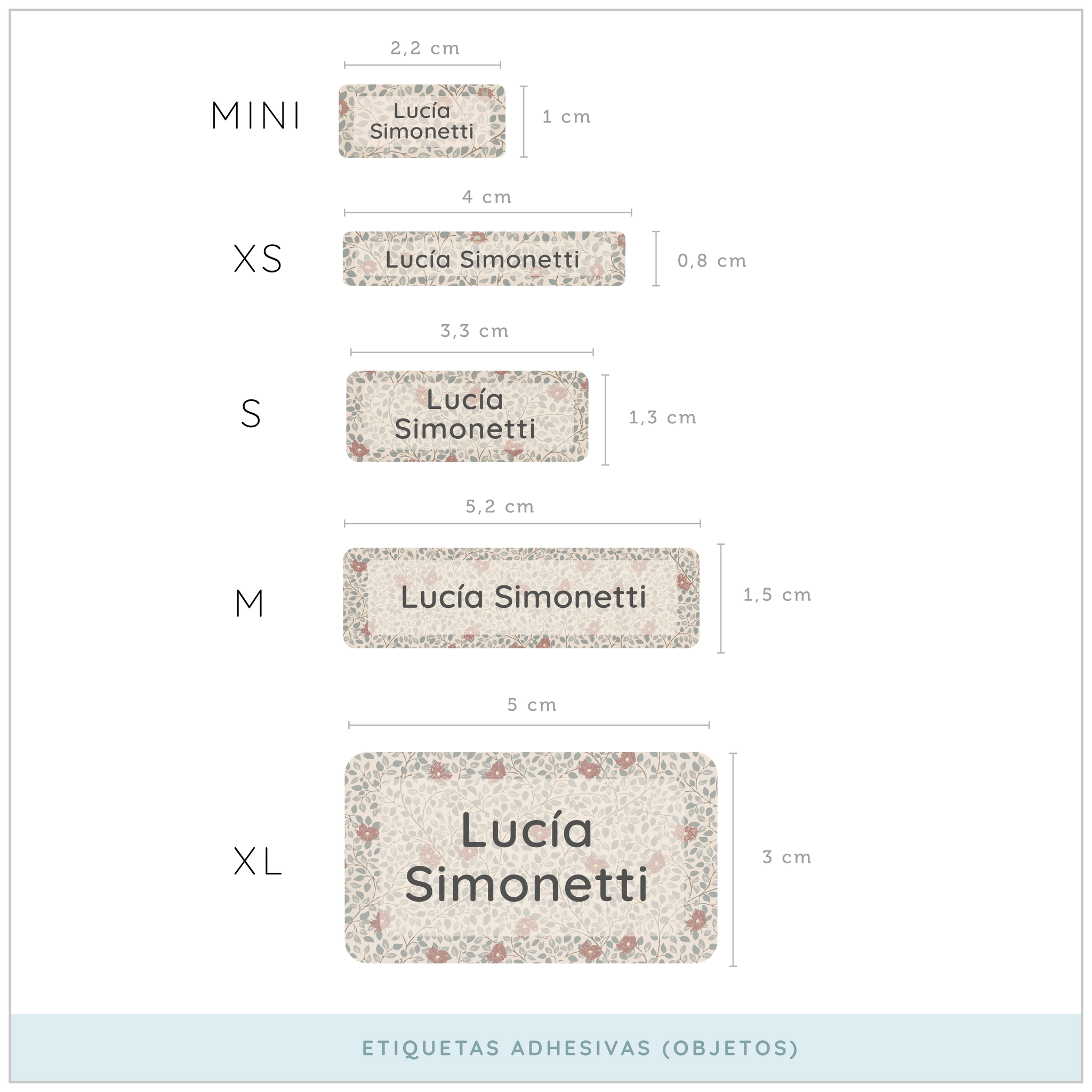 Colección Botanic Adhesivo