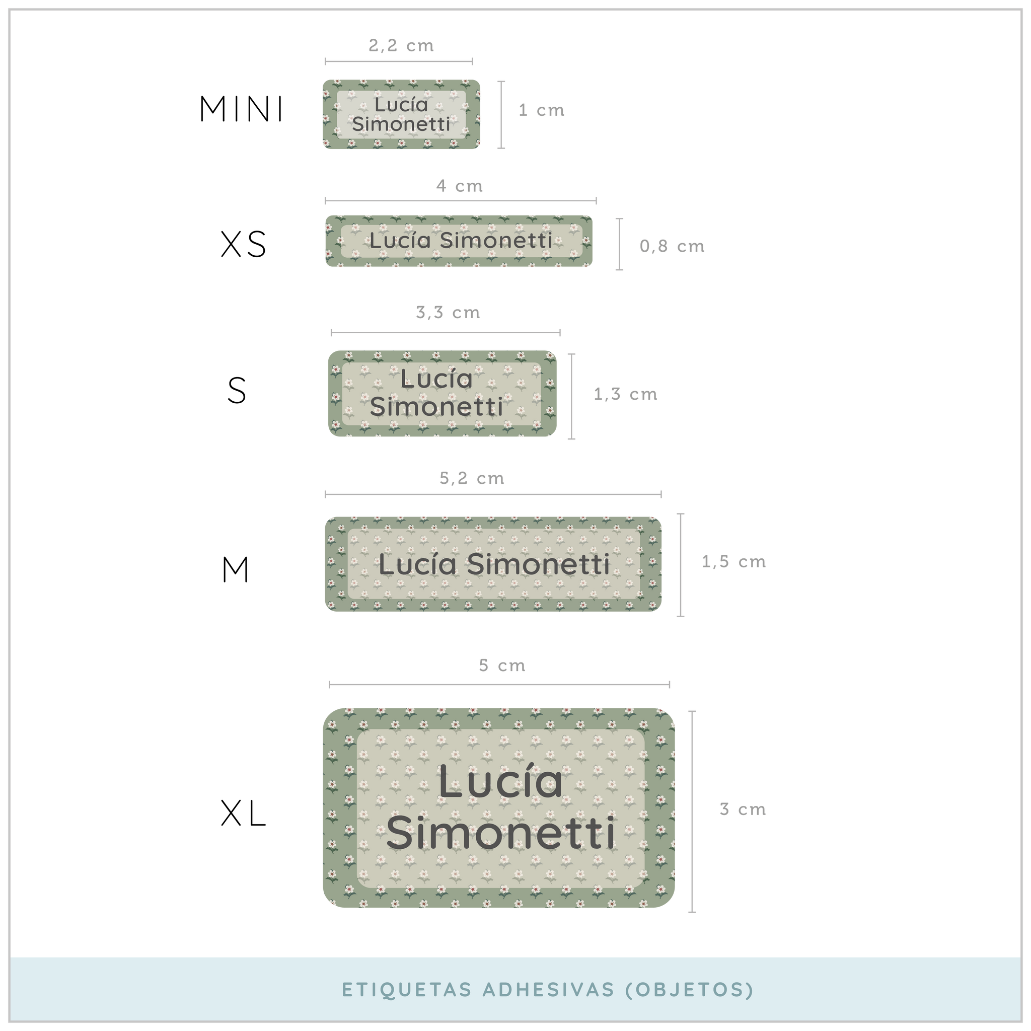 Colección Botanic Adhesivo