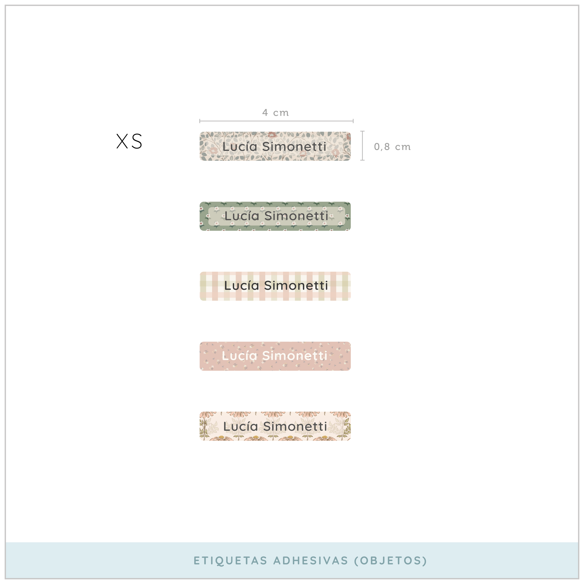 Colección Botanic Adhesivo