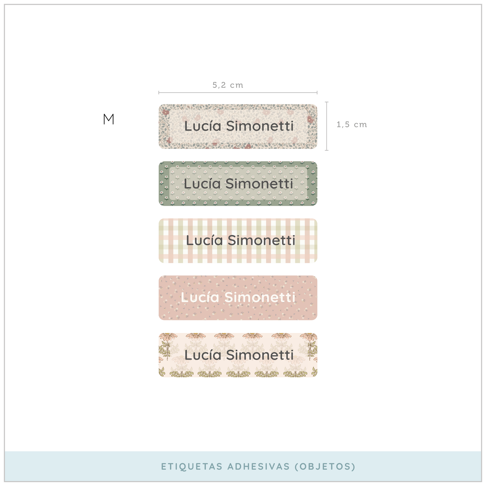 Colección Botanic Adhesivo