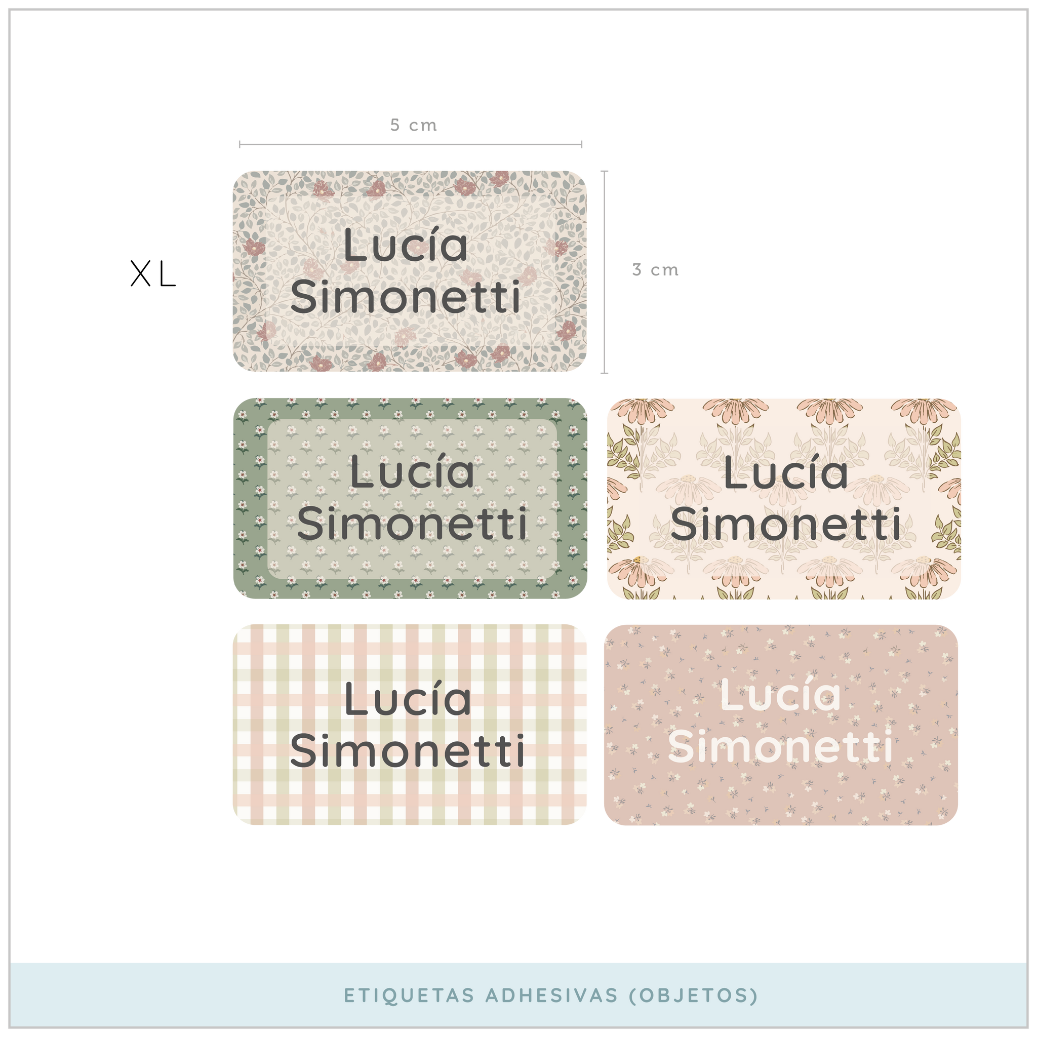 Colección Botanic Adhesivo