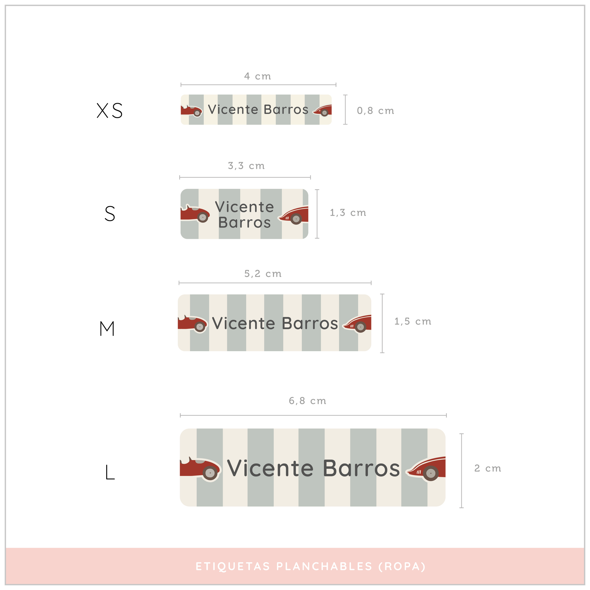 Colección Car Planchable