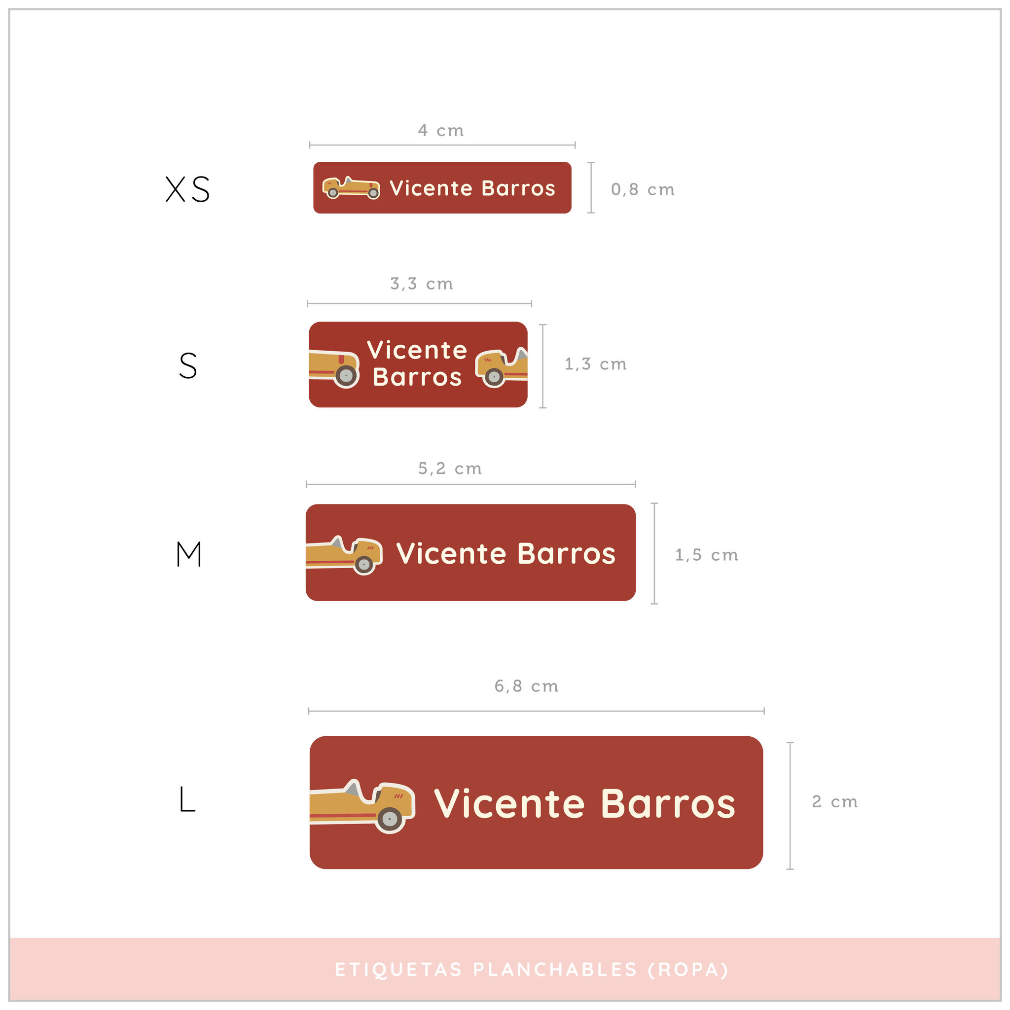 Colección Car Planchable