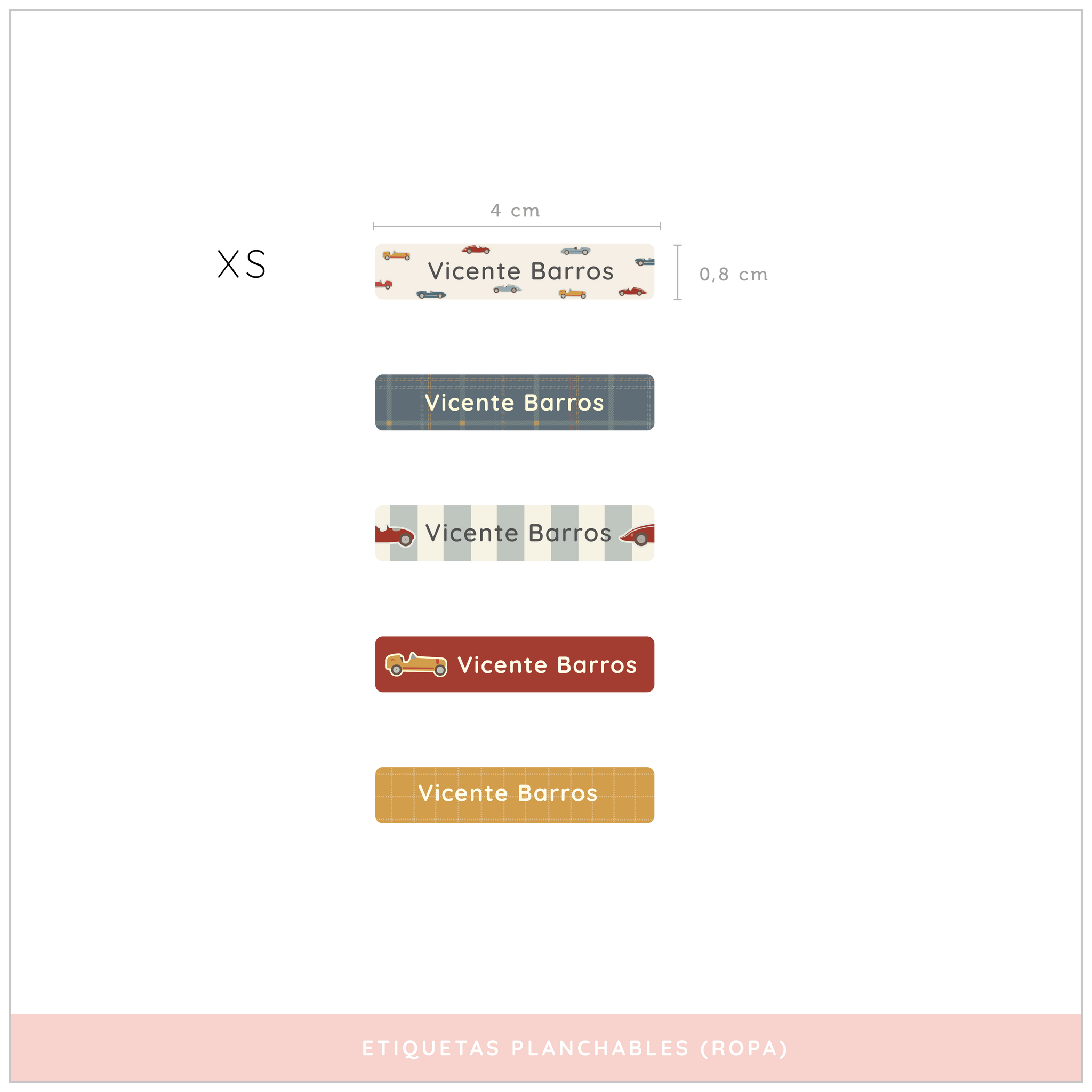 Colección Car Planchable