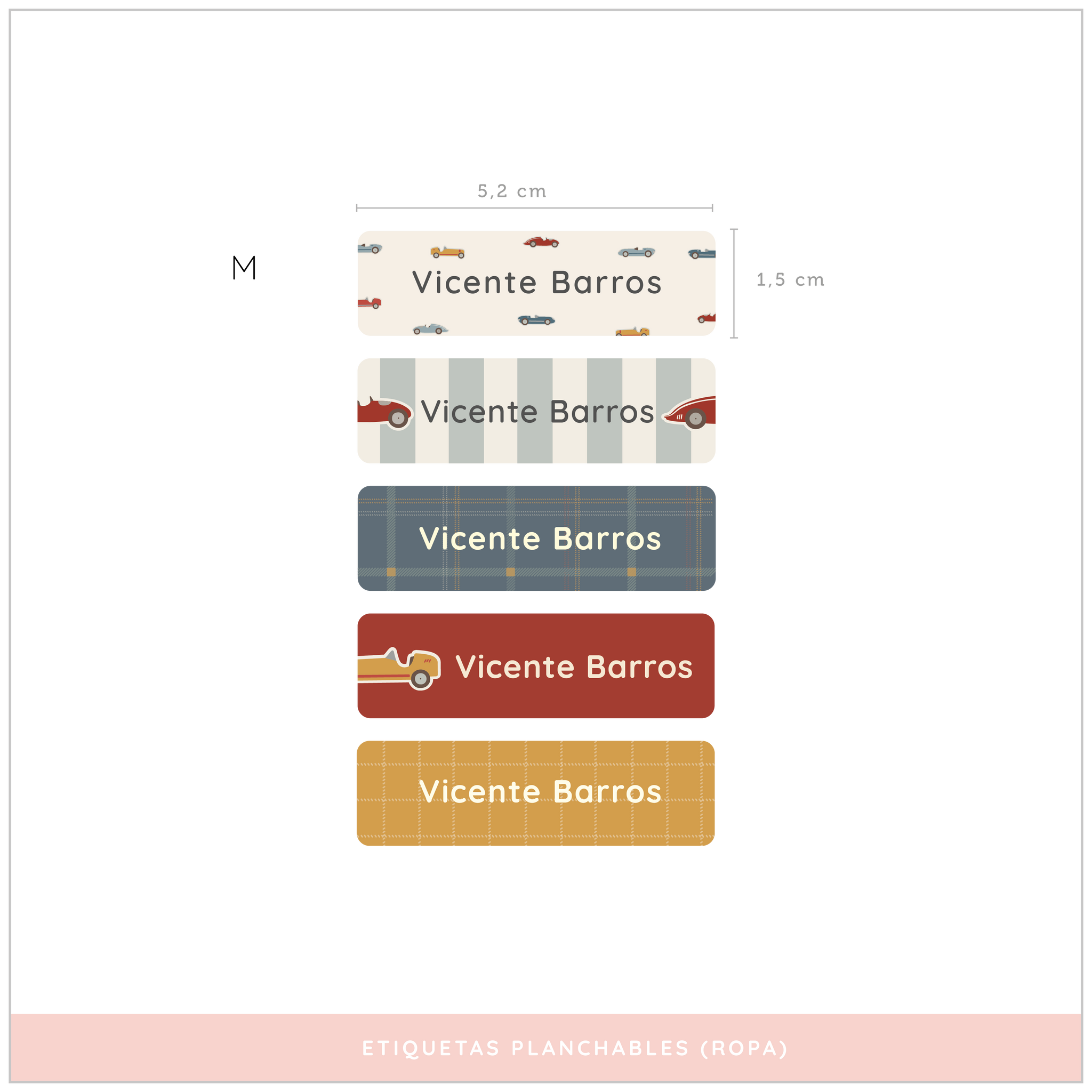 Colección Car Planchable