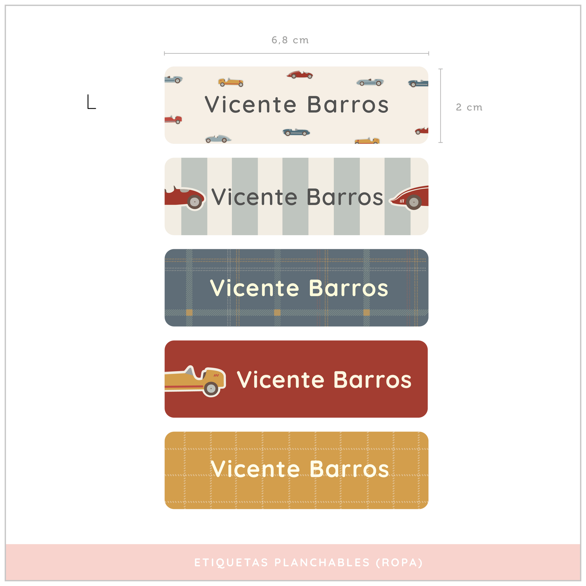 Colección Car Planchable