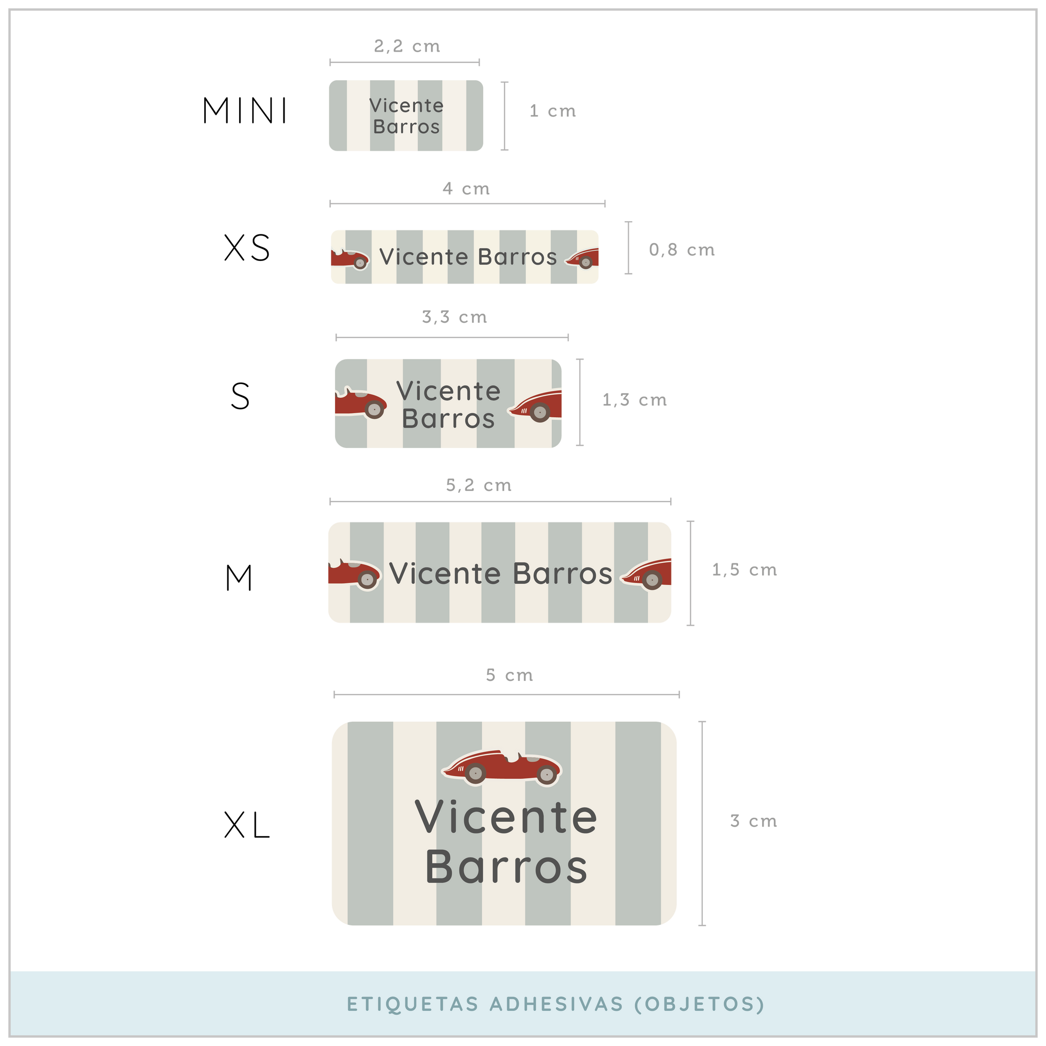 Colección Car Adhesivo