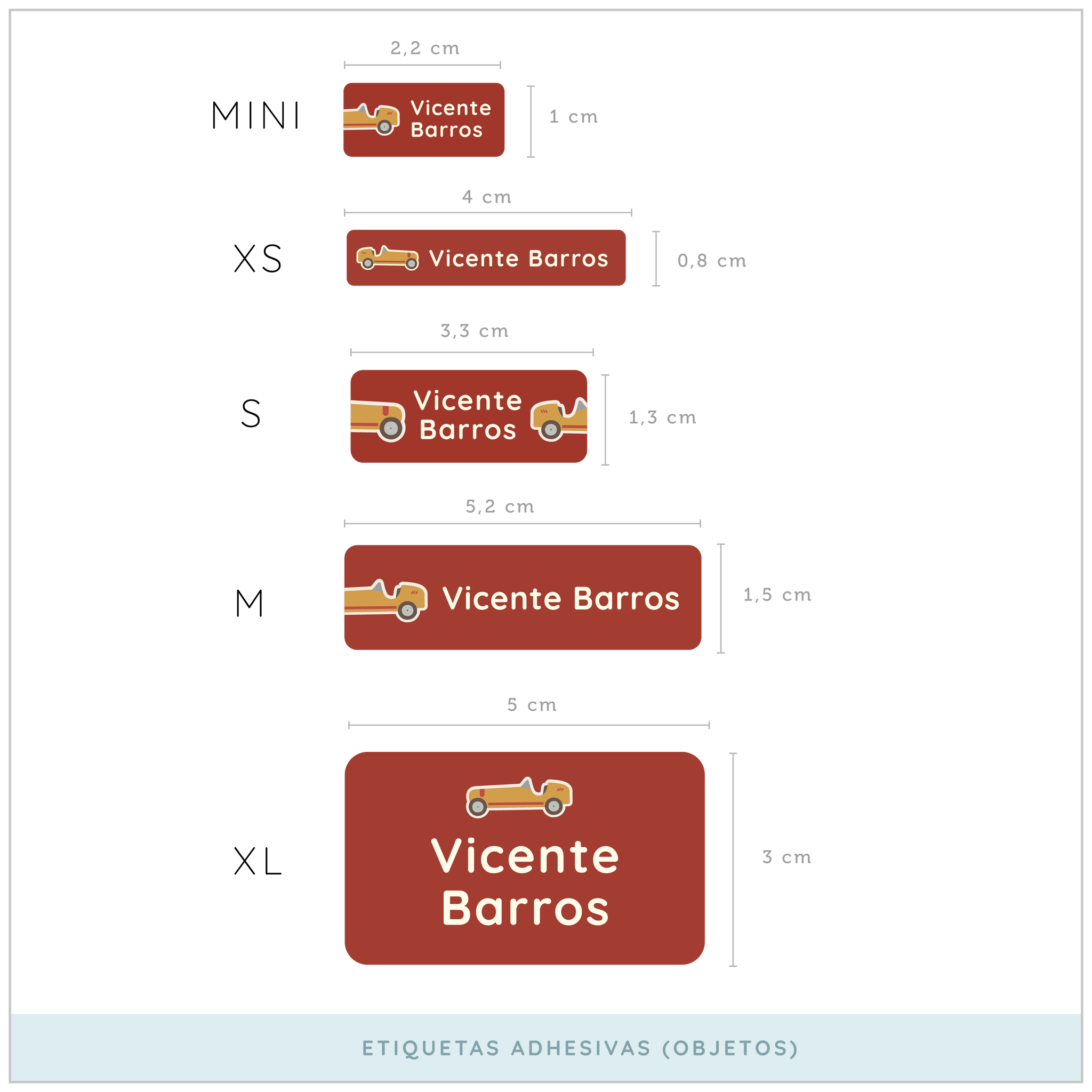 Colección Car Adhesivo