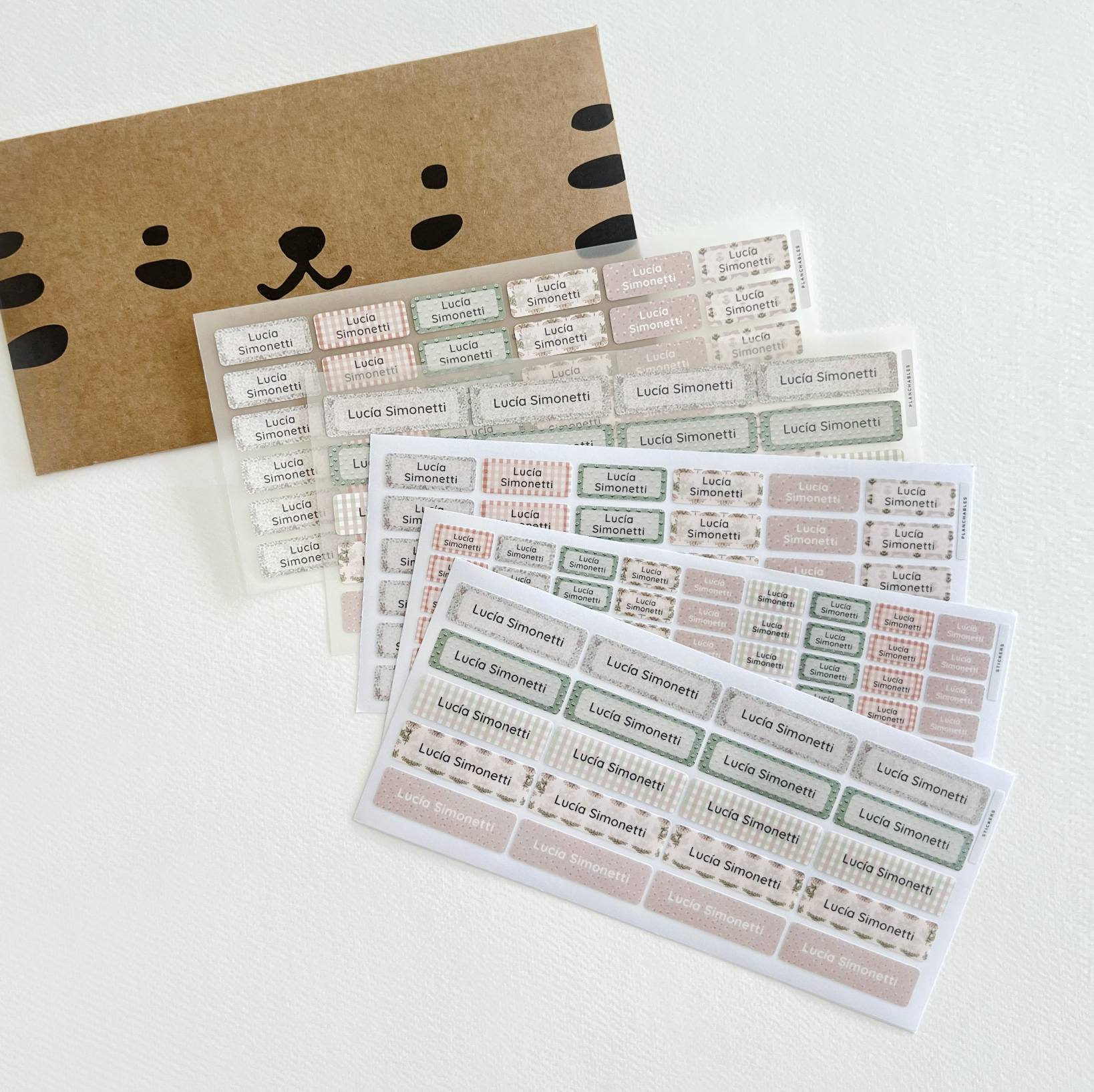 Set 5  / Adhesivas + Planchables