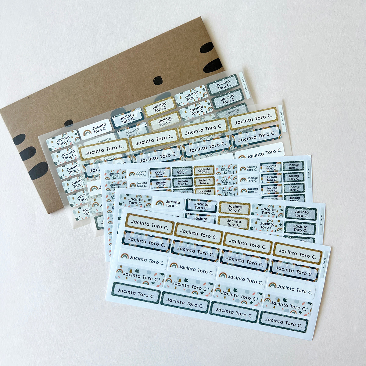 Set 5  / Adhesivas + Planchables