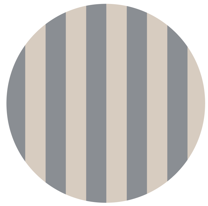 Mini Stripe Navy